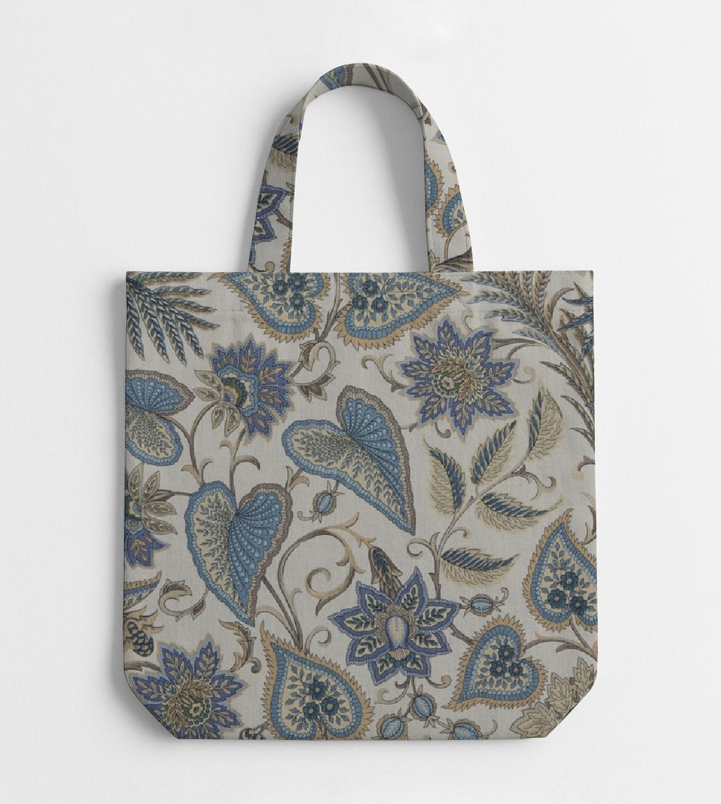Silk Road Sapphire Tote Bag