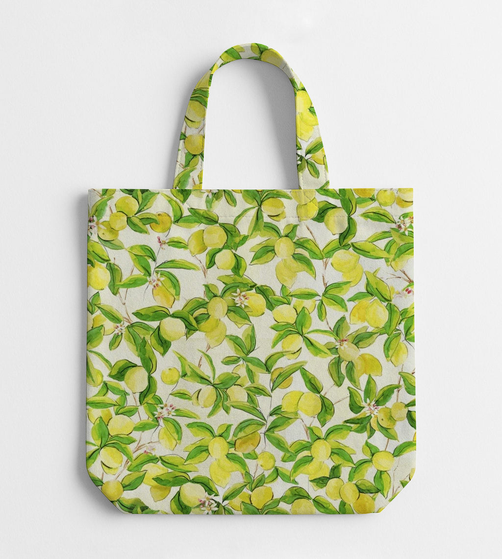 Sorrento Lemon Tote Bag