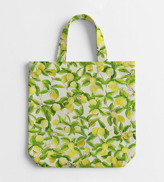 Sorrento Lemon Tote Bag