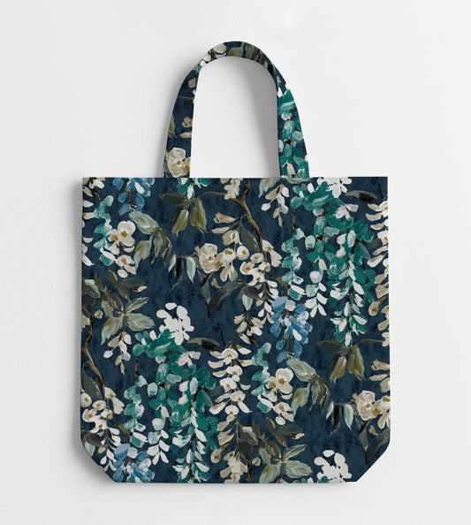 Wisteria Marine Tote Bag